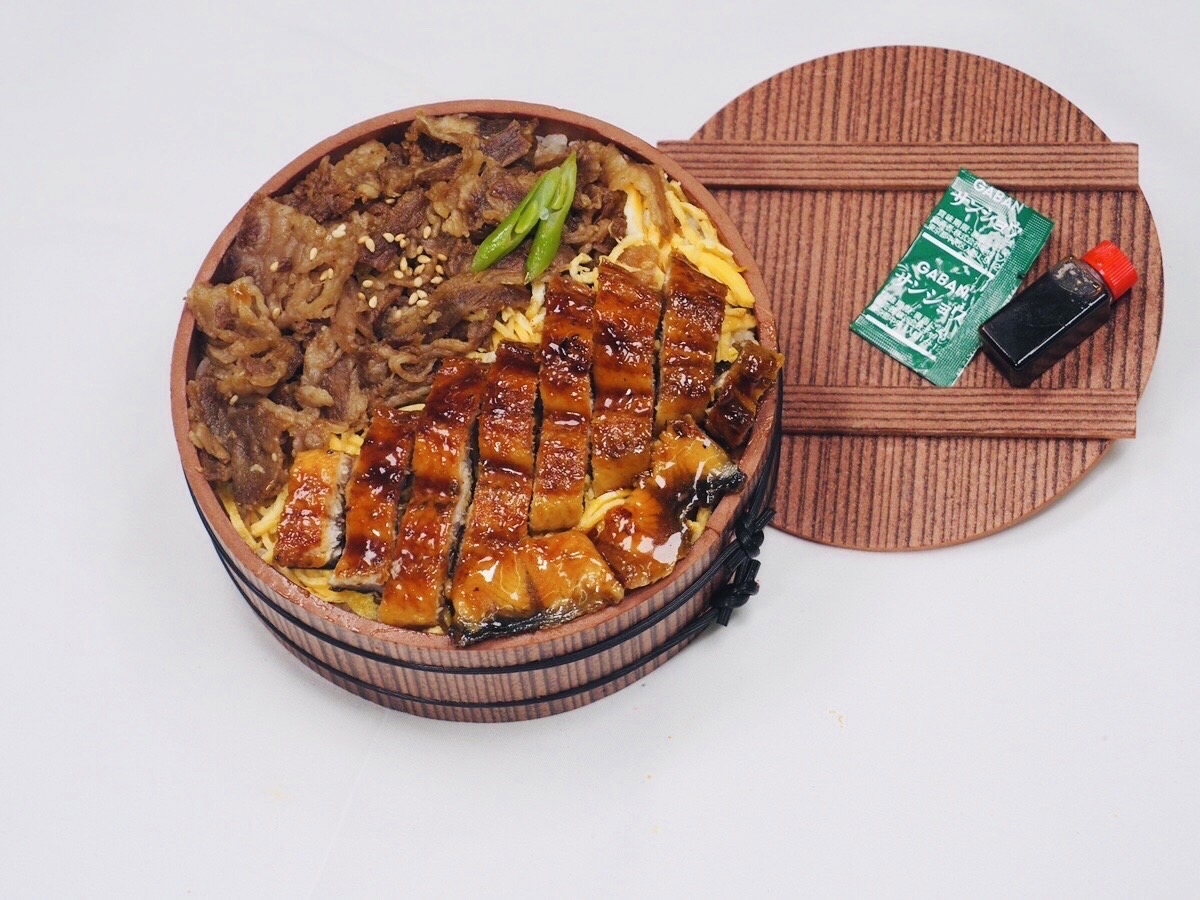 特選鰻と牛焼肉の釜めし