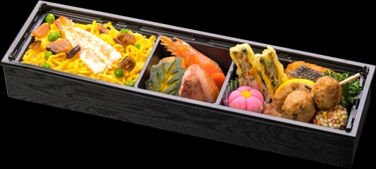 ちらしずしの彩り弁当