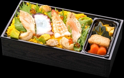  海鮮チラシ弁当