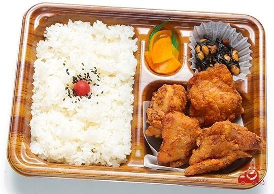 地鶏から揚げ弁当