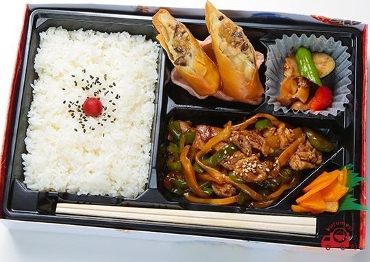 チンジャーロース弁当