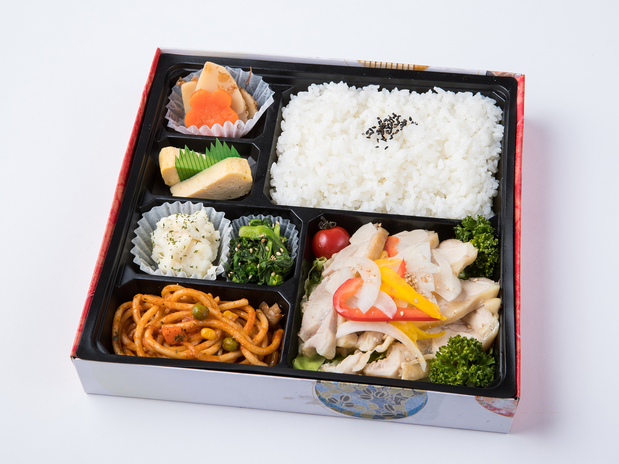 彩りもち豚冷しゃぶ弁当