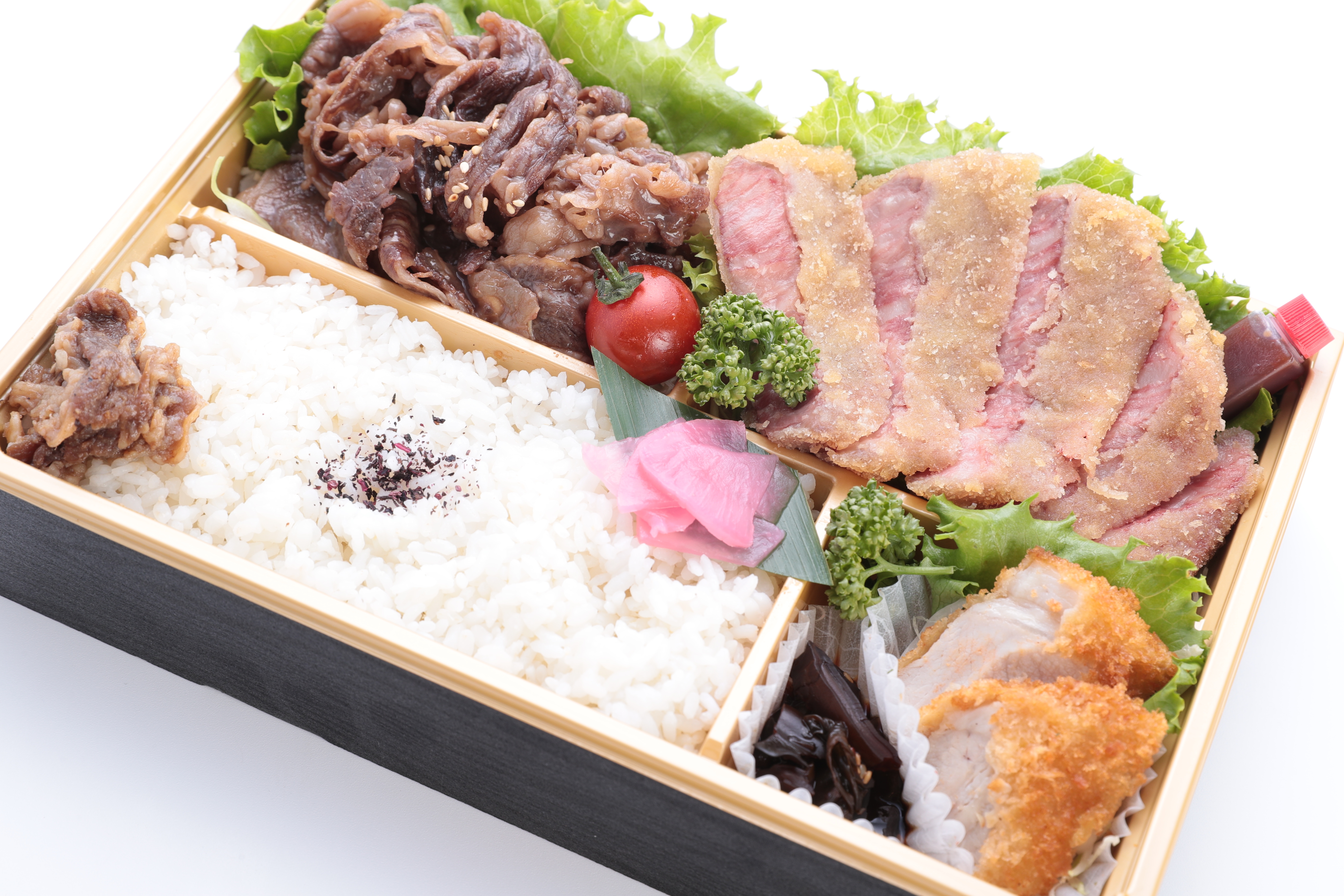 特選和牛ビフカツ&和牛焼肉御膳