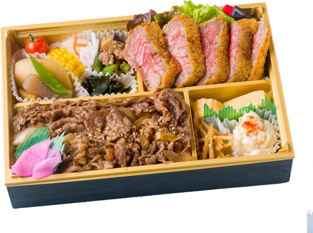 特選和牛 ビフカツ＆焼肉重御膳