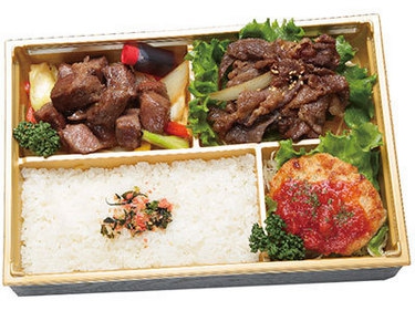 特選和牛サイコロステーキ＆特選和牛薄切り焼肉＆阿波尾鶏ハンバーグ